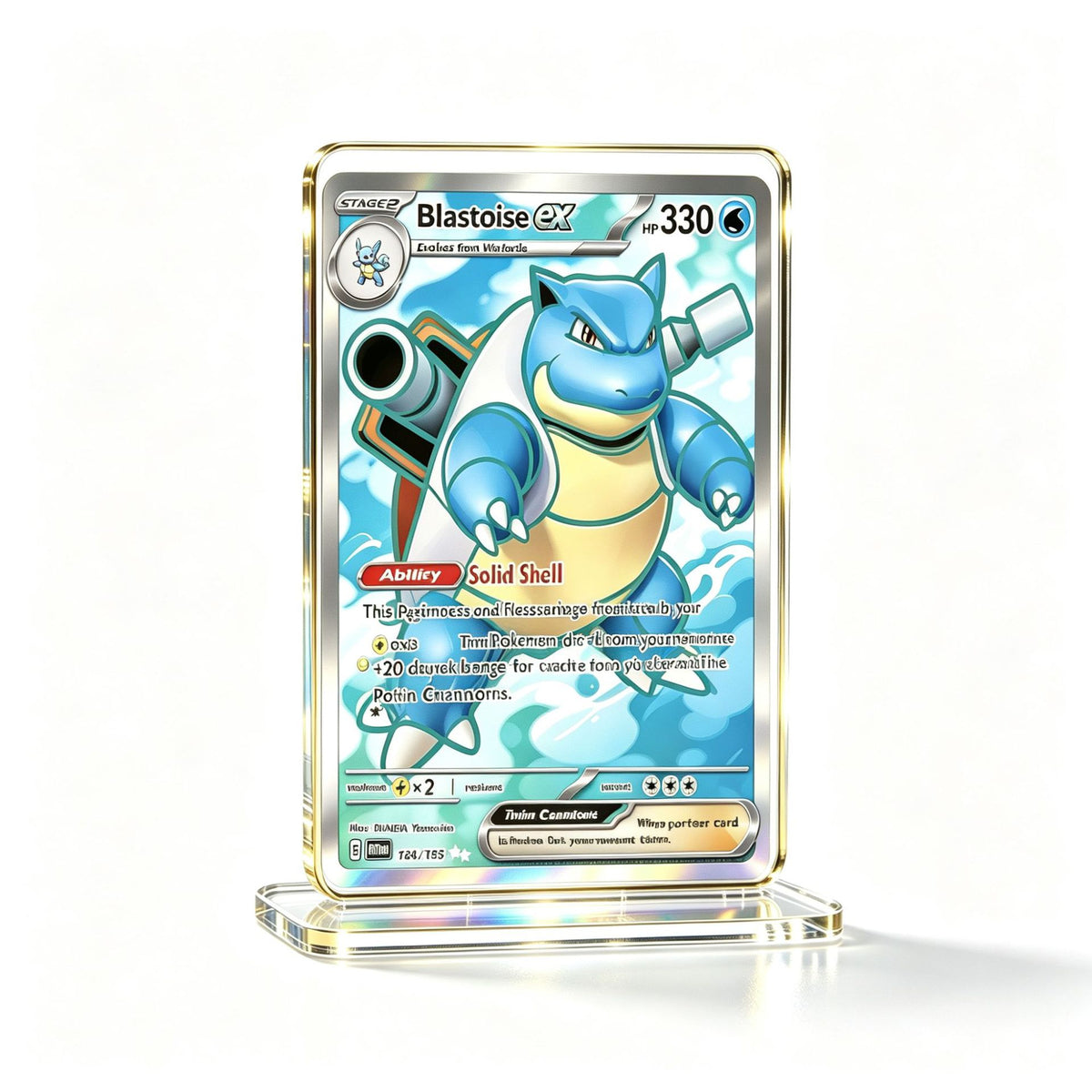 Holographic Acrylic Card Display Stand | Costume Pika Series | 31 Styles - Style 26