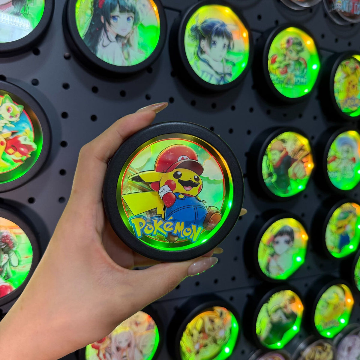 LED Marquee Glow 3D Fridge Magnet | Anime Scene Frames | 23 Styles - Style 06