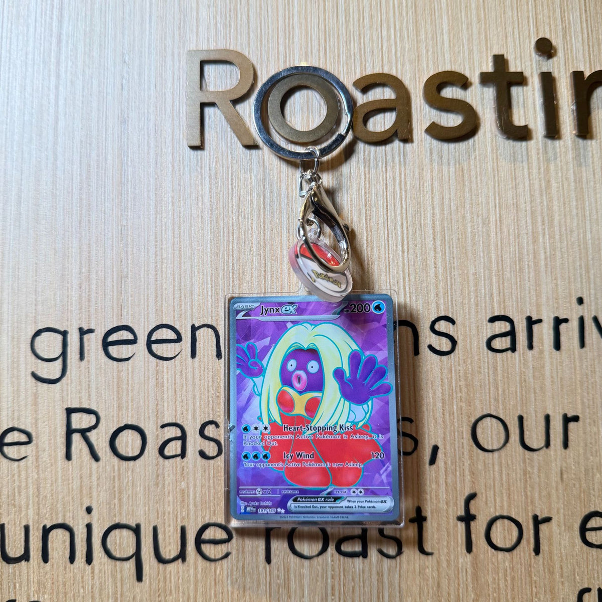 Double-Sided Acrylic Card Keychain | Monster Card Series | 49 Styles - Style 08