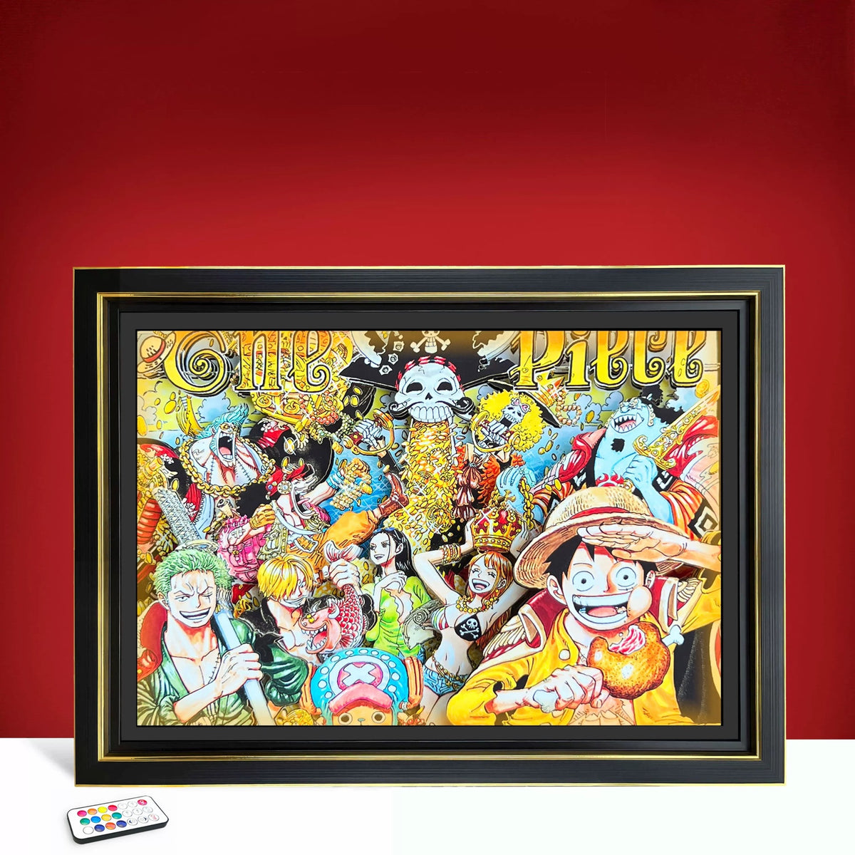 3D Paper Carving Art Print | Anime Wall Decor | 47 Designs - Style 19
