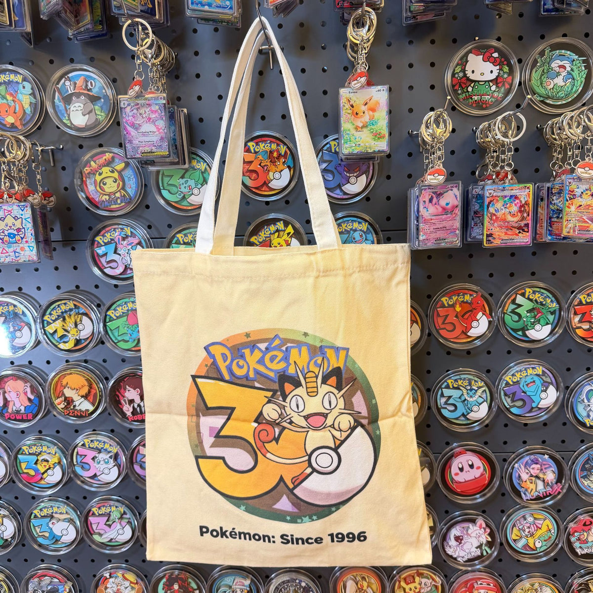 Pikachu 30th Anniversary Canvas Tote Bag | Pokémon Print | 42 Styles - Style 02