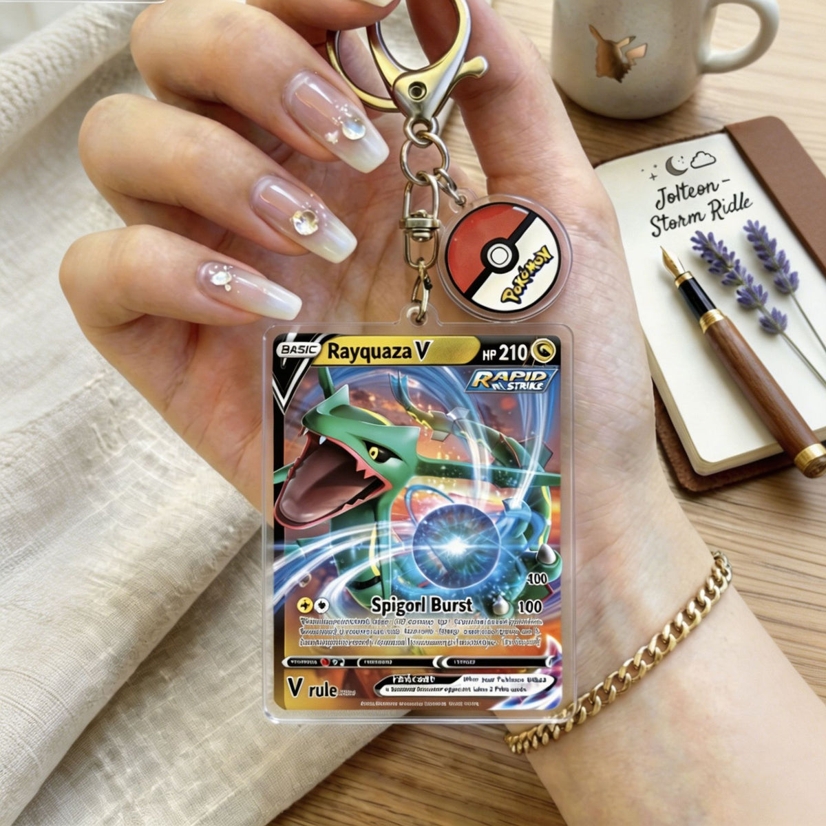 Acrylic Card Keychain | Monster Card Series Vol.3 | 50 Styles - Style 46