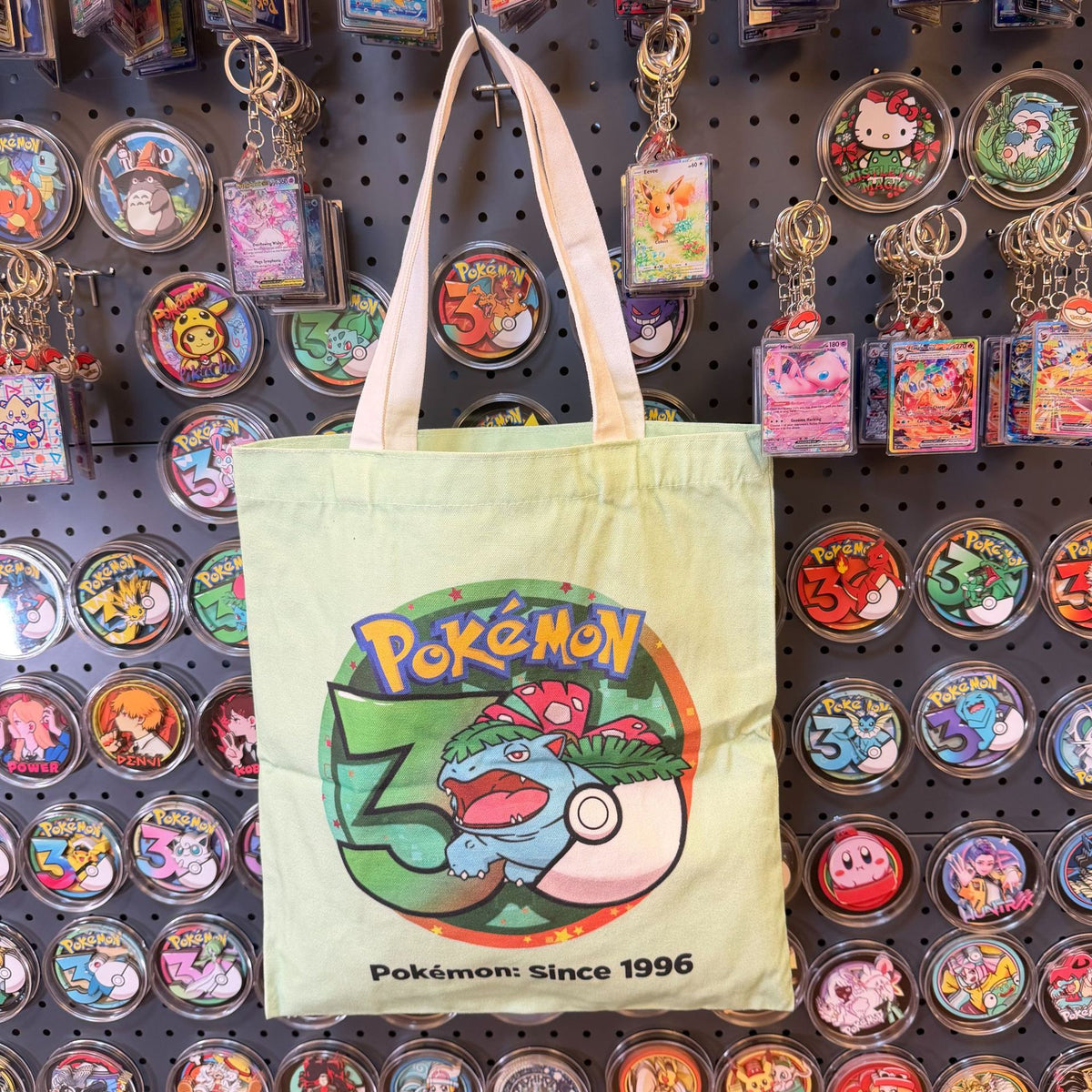 Pikachu 30th Anniversary Canvas Tote Bag | Pokémon Print | 42 Styles - Style 05
