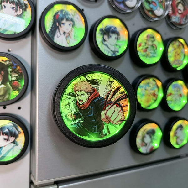 LED Marquee Glow 3D Fridge Magnet | Anime Scene Frames | 23 Styles