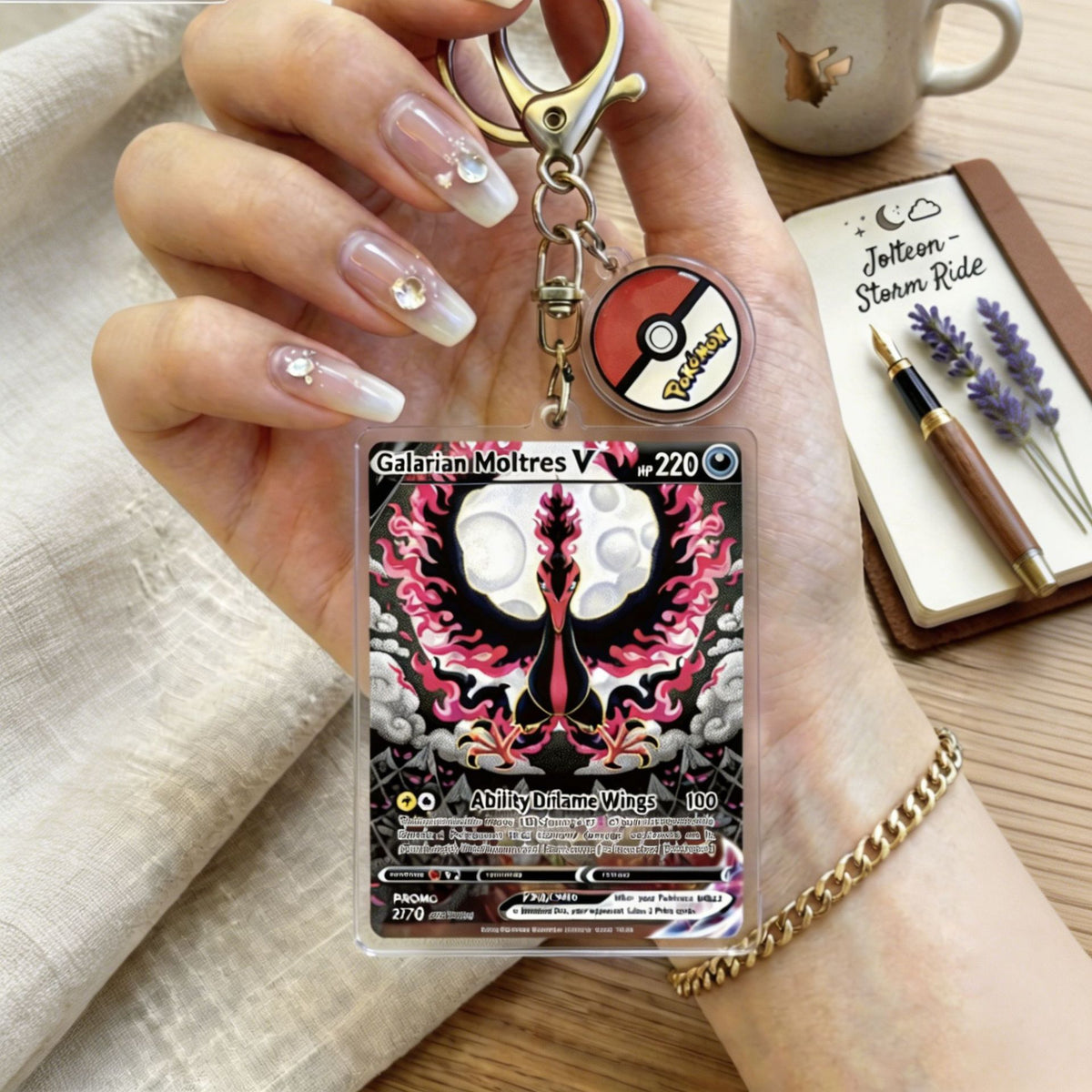Acrylic Card Keychain | Monster Card Series Vol.3 | 50 Styles - Style 34