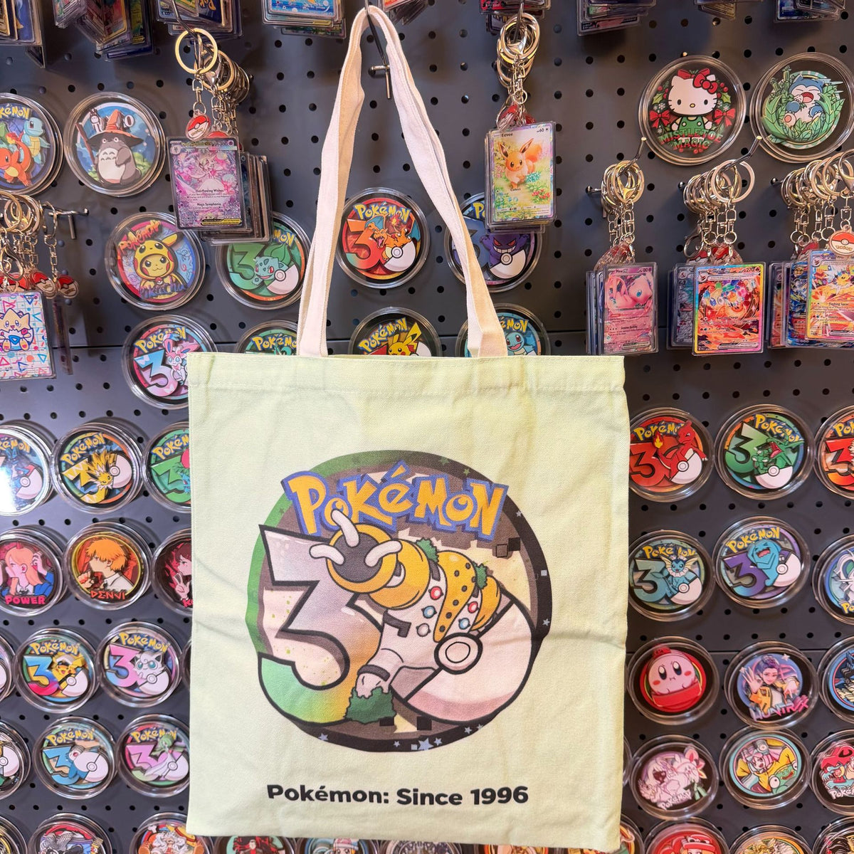 Pikachu 30th Anniversary Canvas Tote Bag | Pokémon Print | 42 Styles - Style 22