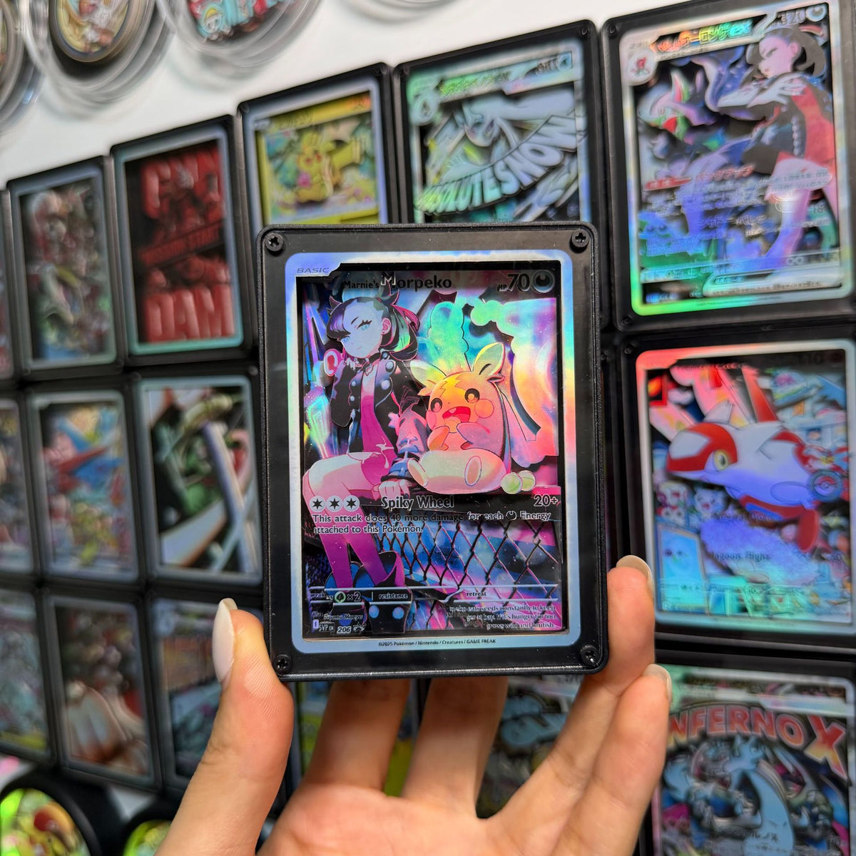 3D holographic paper-cut fridge magnet - Style 07