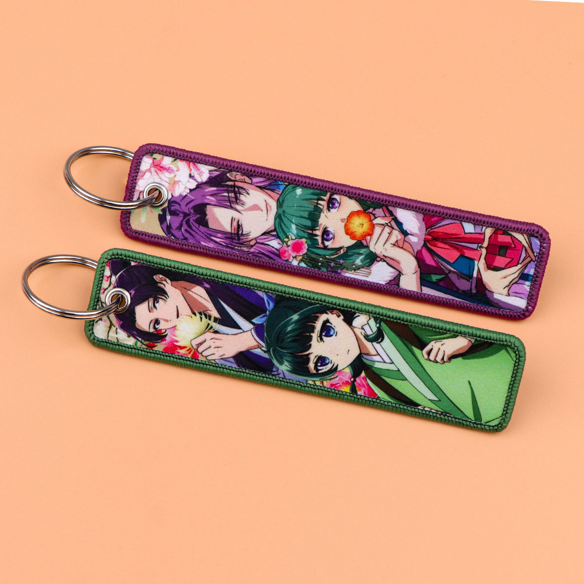 Woven Fabric Keychain | Apothecary Girl Collection | 4 Styles