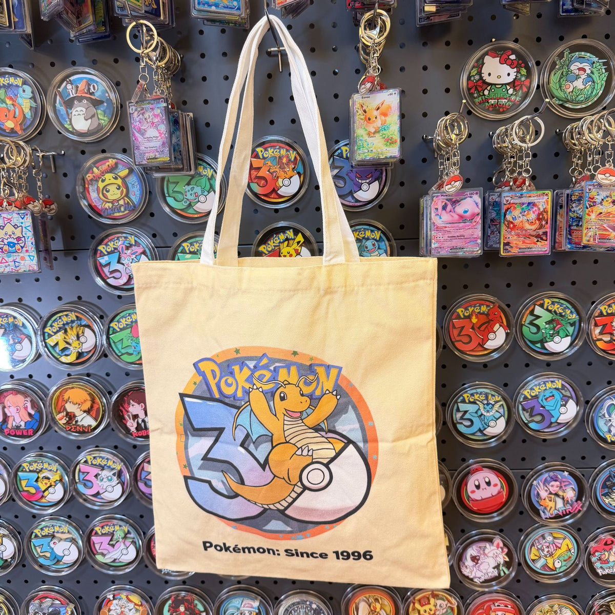 Pikachu 30th Anniversary Canvas Tote Bag | Pokémon Print | 42 Styles - Style 07