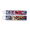 Woven Fabric Keychain | Super Warriors Collection | 23 Styles - Style 01