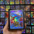 LED Light-Up Holographic Paper-Cut Fridge Magnet | Anime Card Art | 21 Styles - Style 01