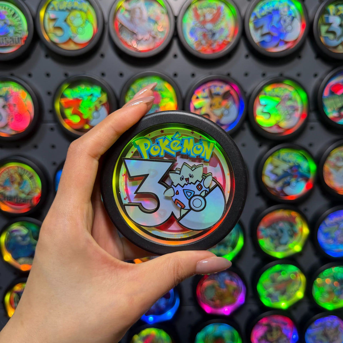 LED Light-Up 3D Paper-Cut Round Fridge Magnet | Creature Collection | 35 Styles - Style 10