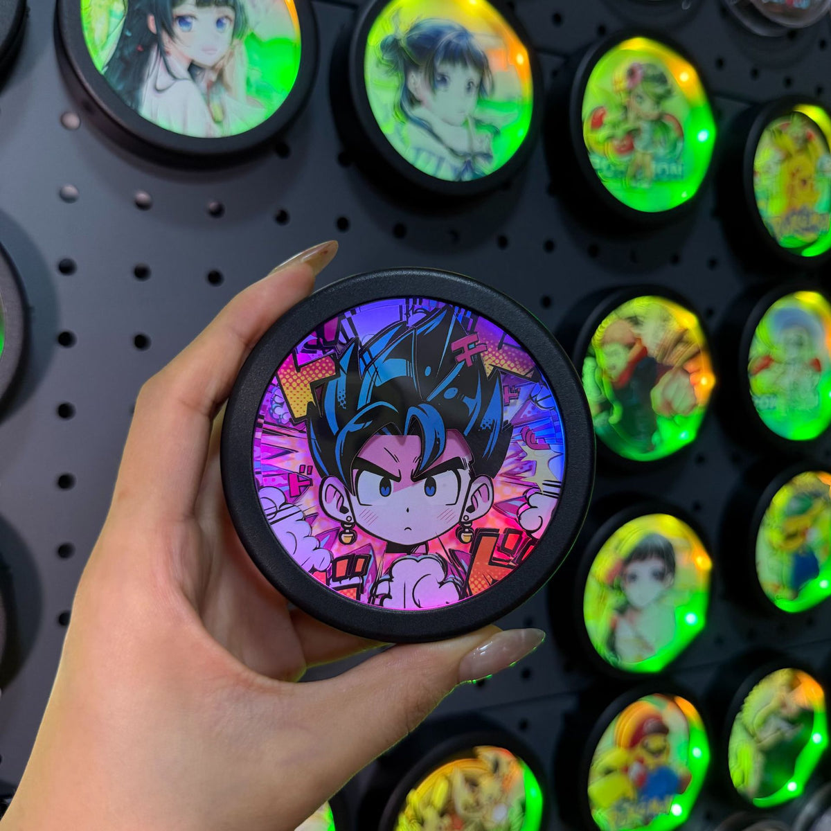 LED Marquee Glow 3D Fridge Magnet | Anime Scene Frames | 23 Styles - Style 08