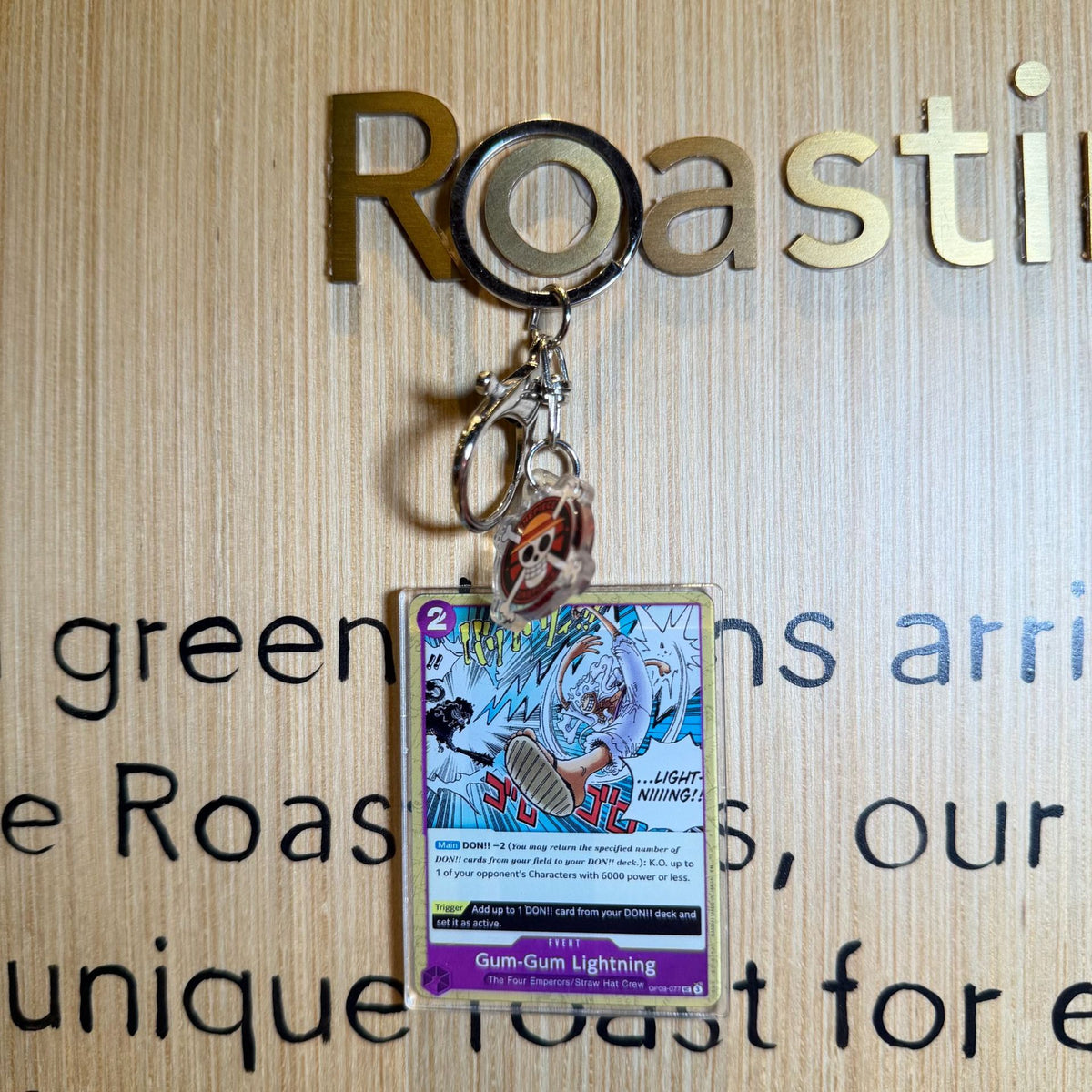 Double-Sided Acrylic Card Keychain | Pirate Card Series Vol.2 | 47 Styles - Style 22