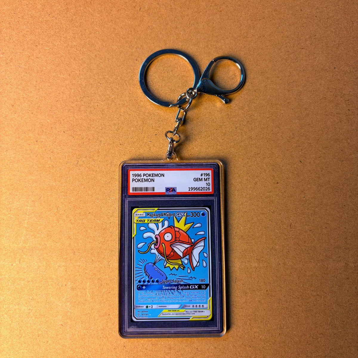 Mini Graded-Slab Card Keychain | Acrylic Collector Slab | 70 Styles - Style 43