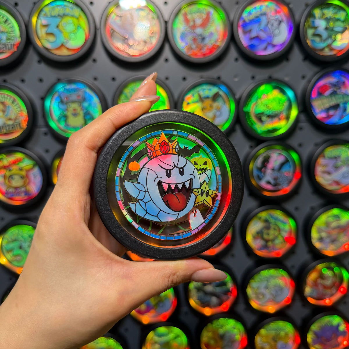 LED Light-Up 3D Paper-Cut Round Fridge Magnet | Creature Collection | 35 Styles - Style 30