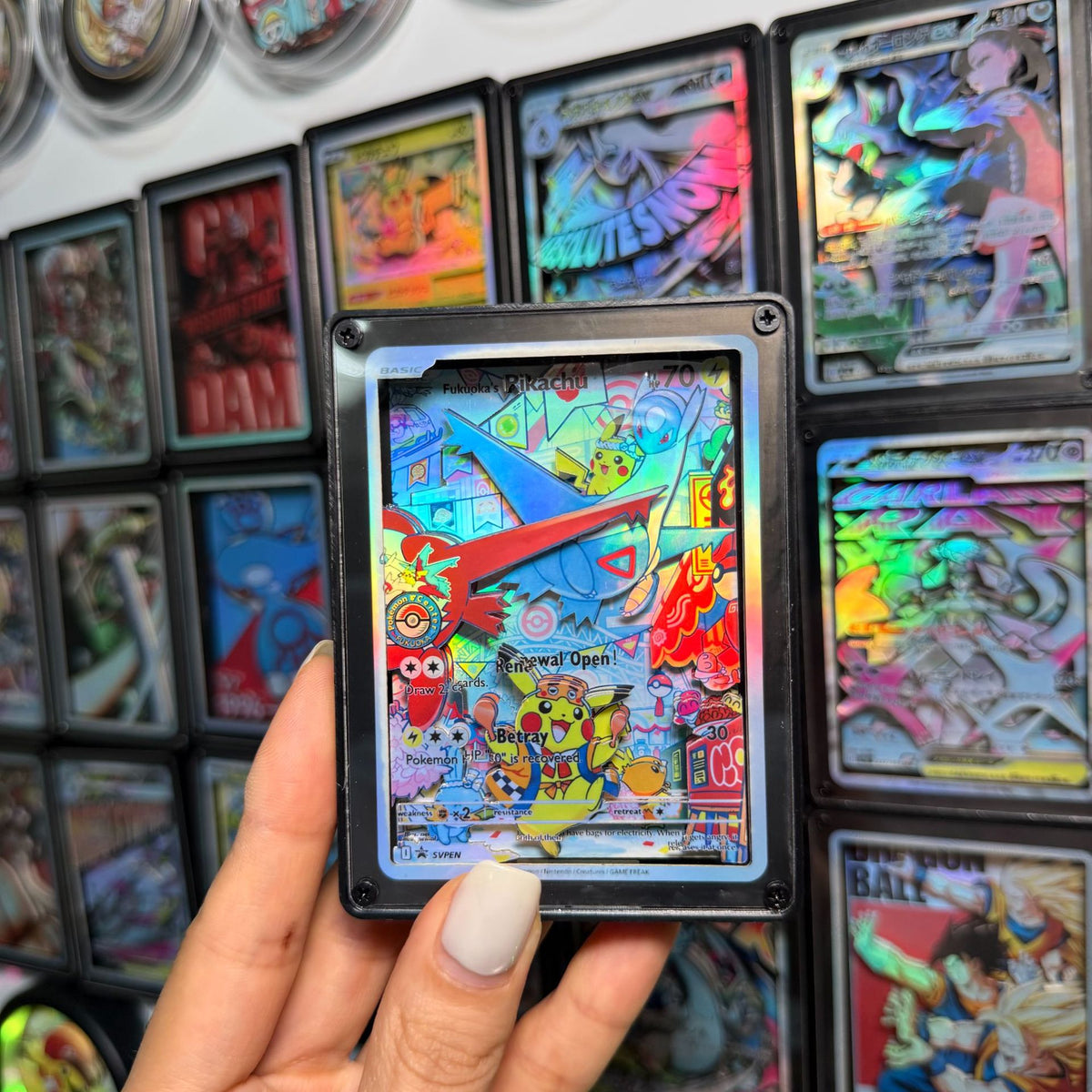 3D holographic paper-cut fridge magnet - Style 18