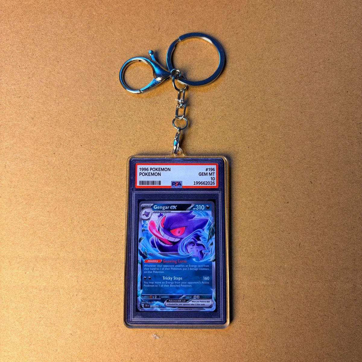Mini Graded-Slab Card Keychain | Acrylic Collector Slab | 70 Styles - Style 22