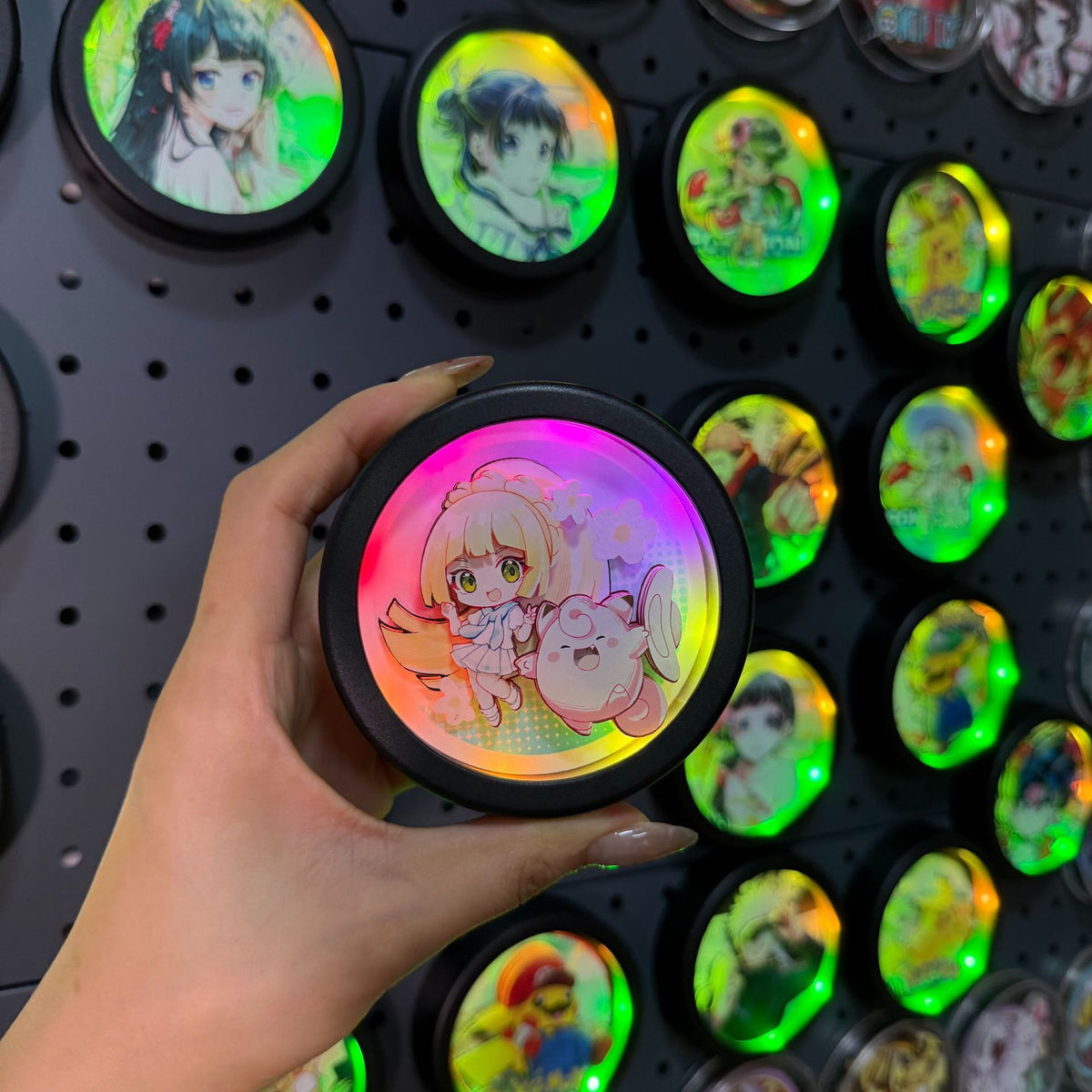 LED Marquee Glow 3D Fridge Magnet | Anime Scene Frames | 23 Styles - Style 04