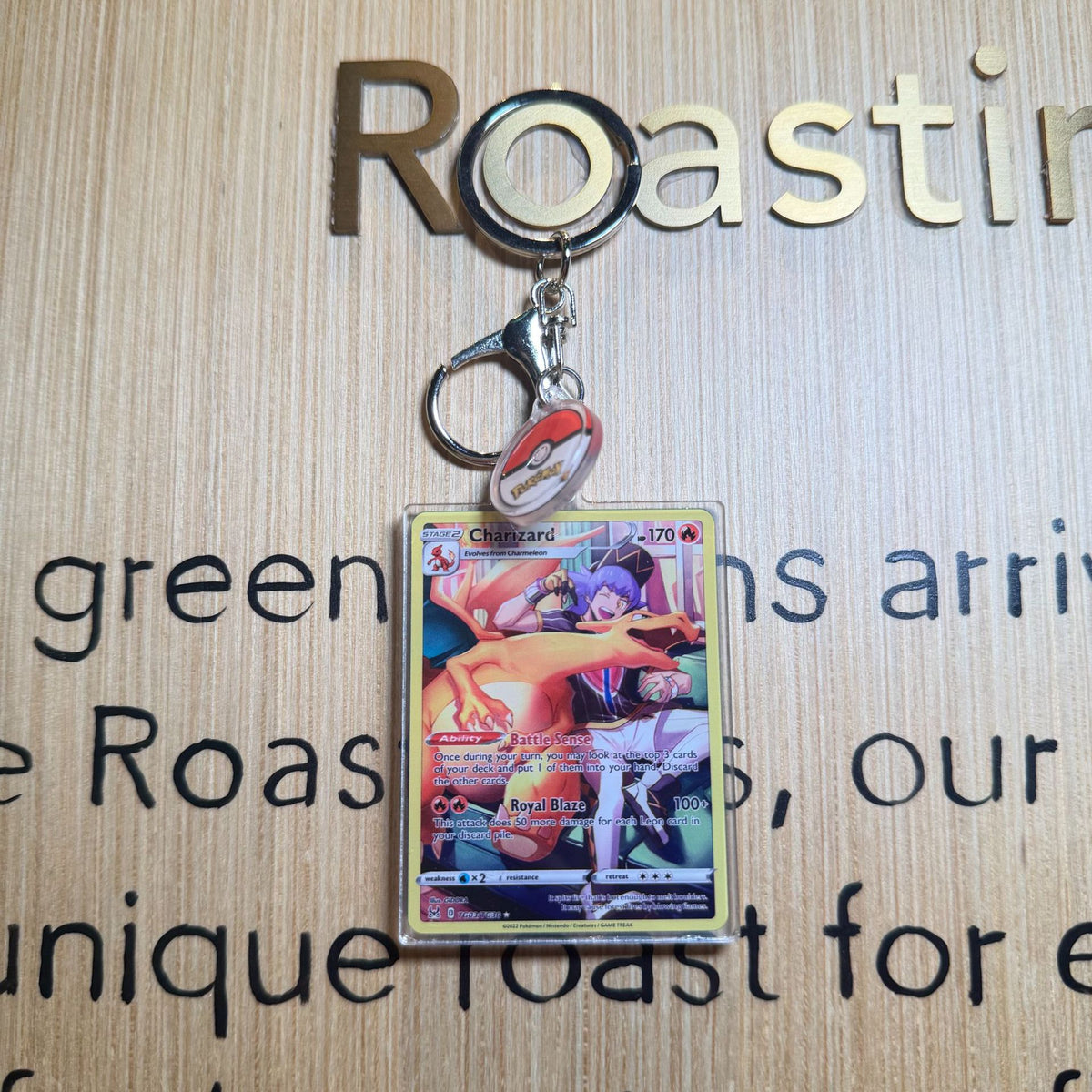 Double-Sided Acrylic Card Keychain | Monster Card Series | 49 Styles - Style 32