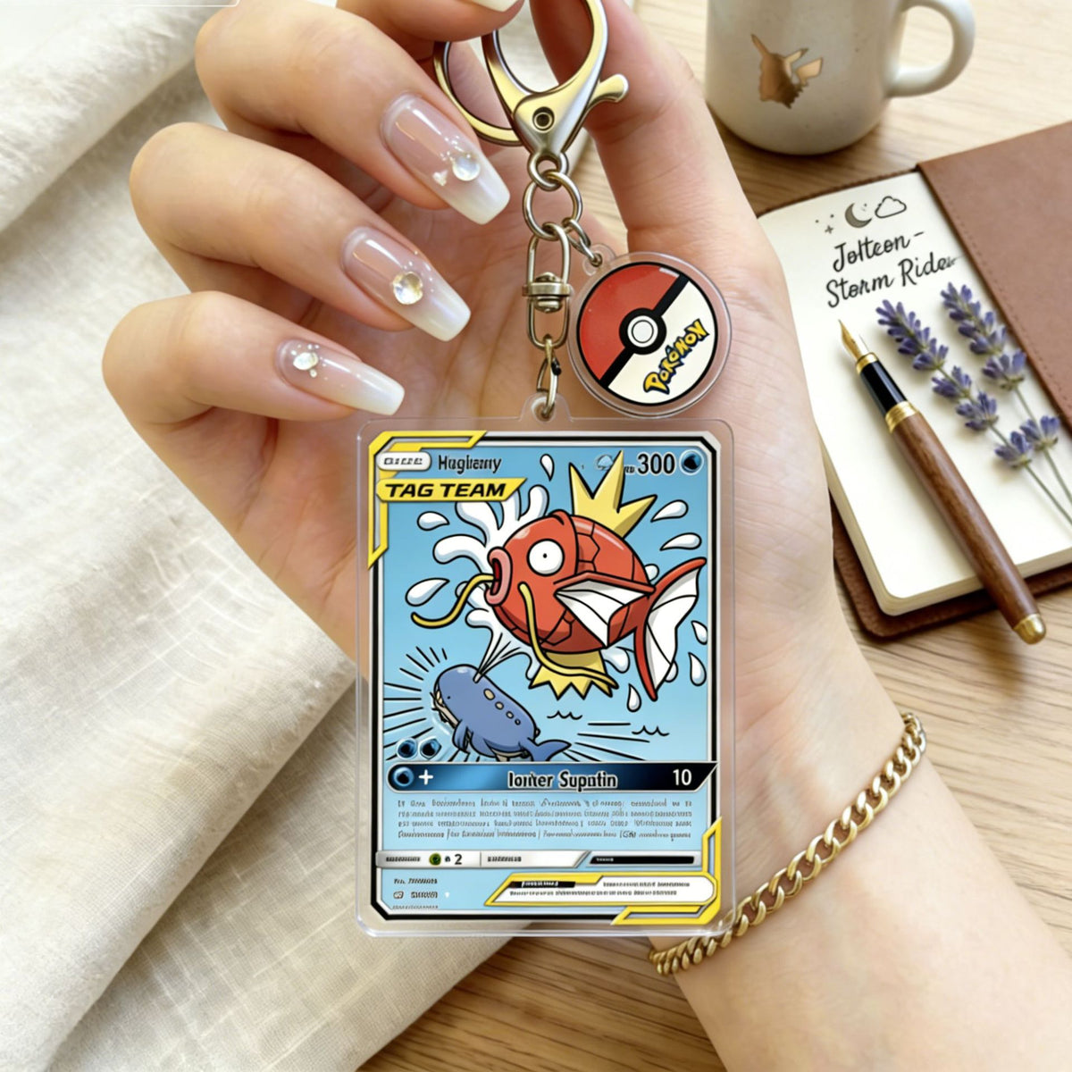 Acrylic Card Keychain | Monster Card Series Vol.3 | 50 Styles - Style 04