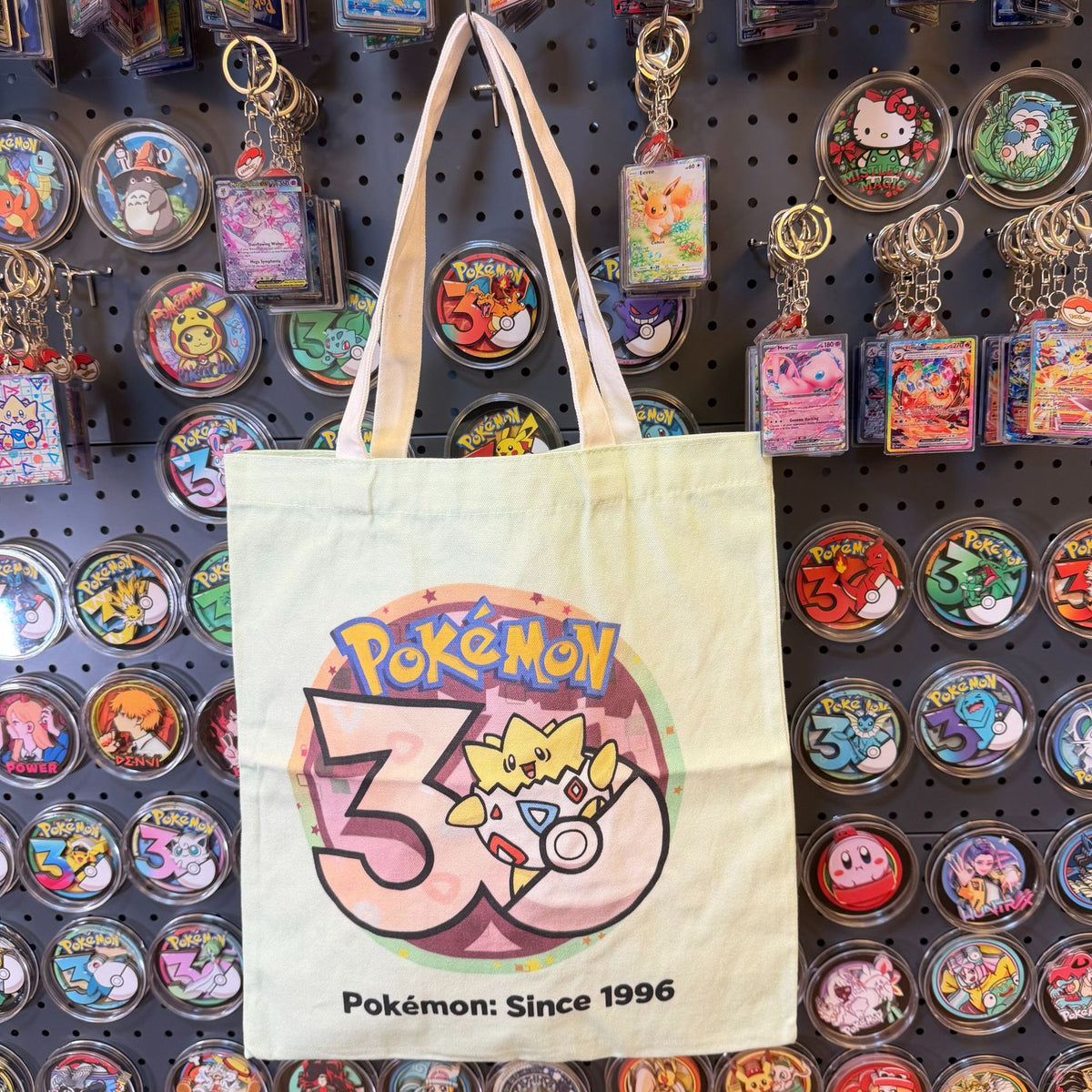 Pikachu 30th Anniversary Canvas Tote Bag | Pokémon Print | 42 Styles - Style 17