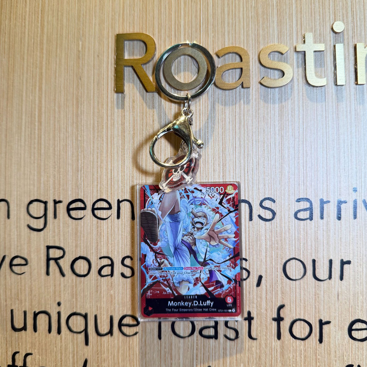 Double-Sided Acrylic Card Keychain | Pirate Card Series Vol.2 | 47 Styles - Style 15