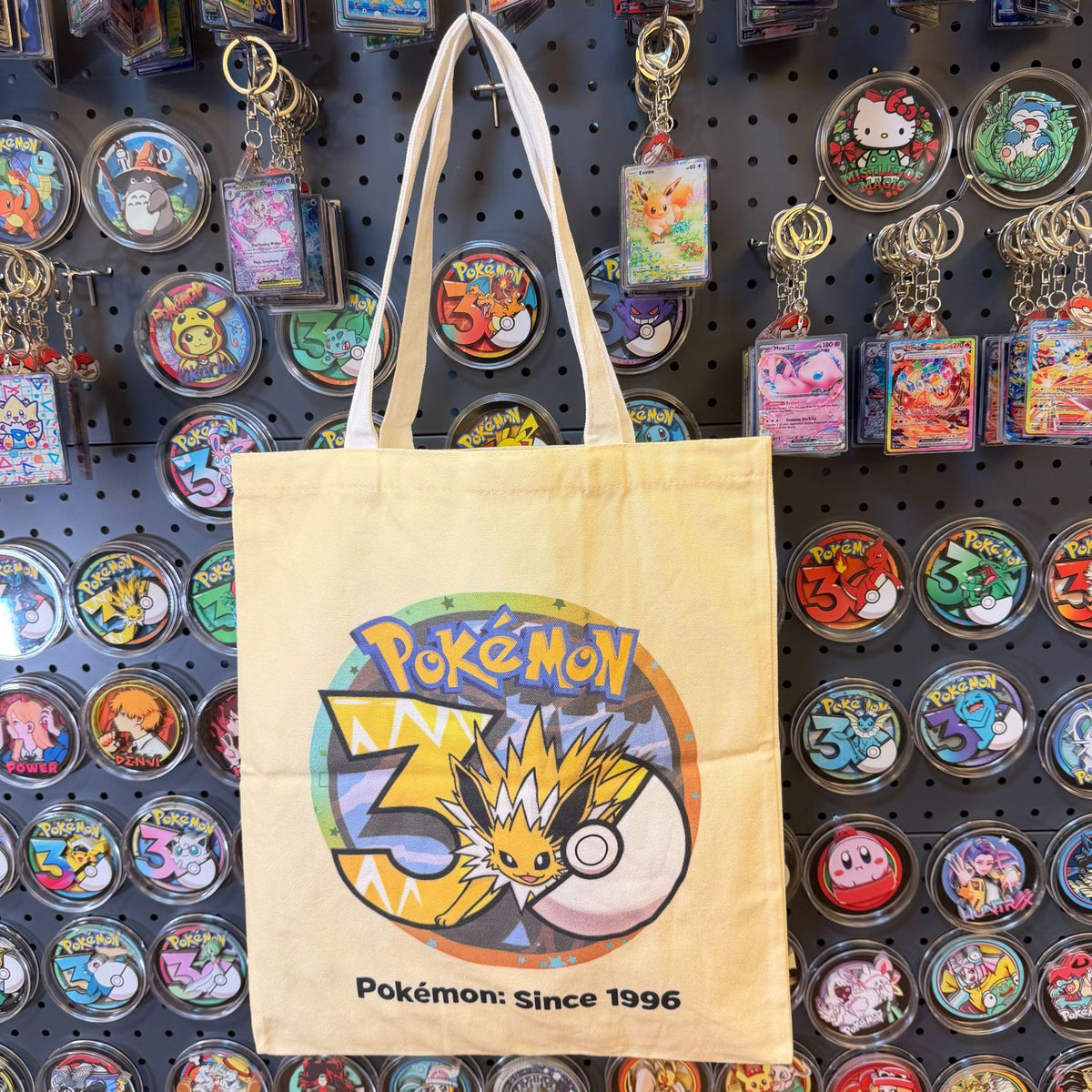 Pikachu 30th Anniversary Canvas Tote Bag | Pokémon Print | 42 Styles - Style 18