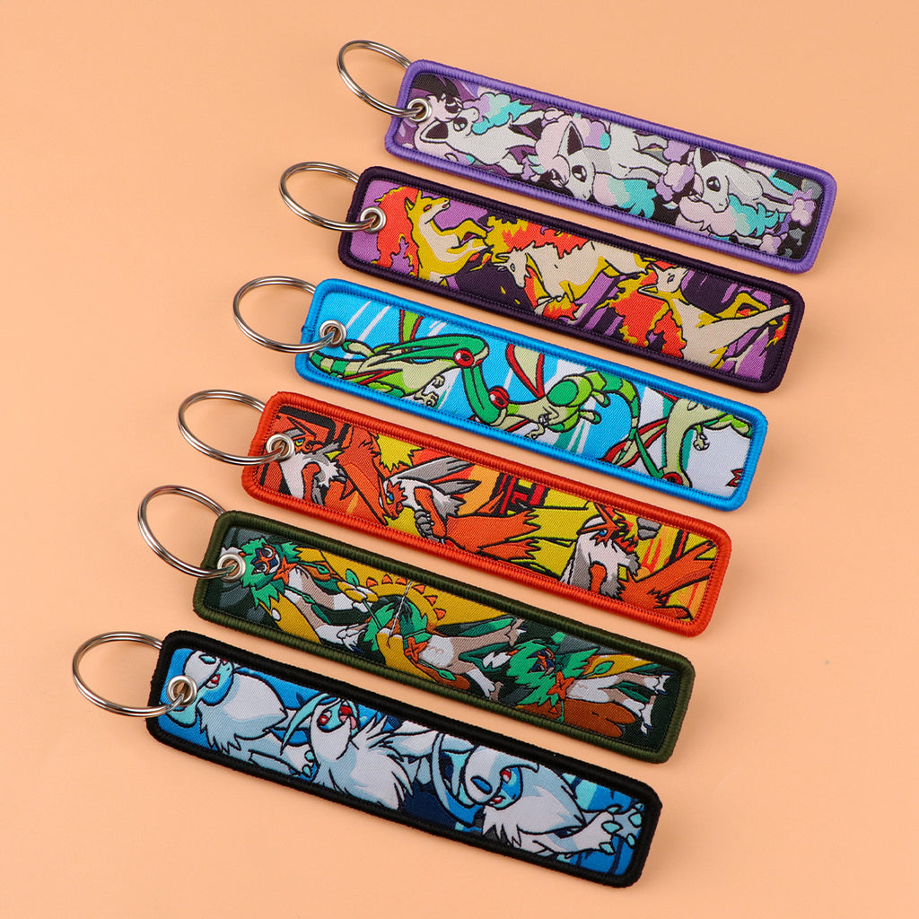 Woven Fabric Keychain | Creature Collection | 208 Styles