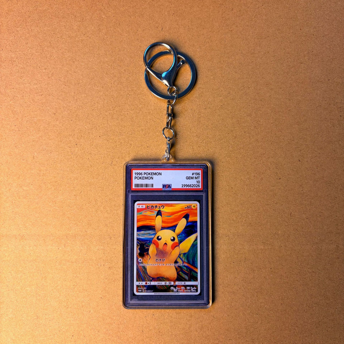 Mini Graded-Slab Card Keychain | Acrylic Collector Slab | 70 Styles - Style 06