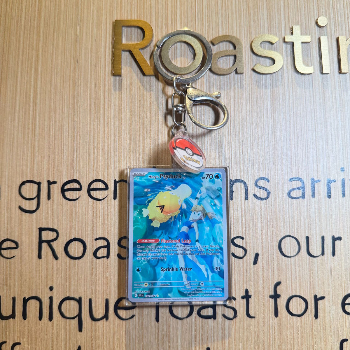 Double-Sided Acrylic Card Keychain | Monster Card Series | 49 Styles - Style 39