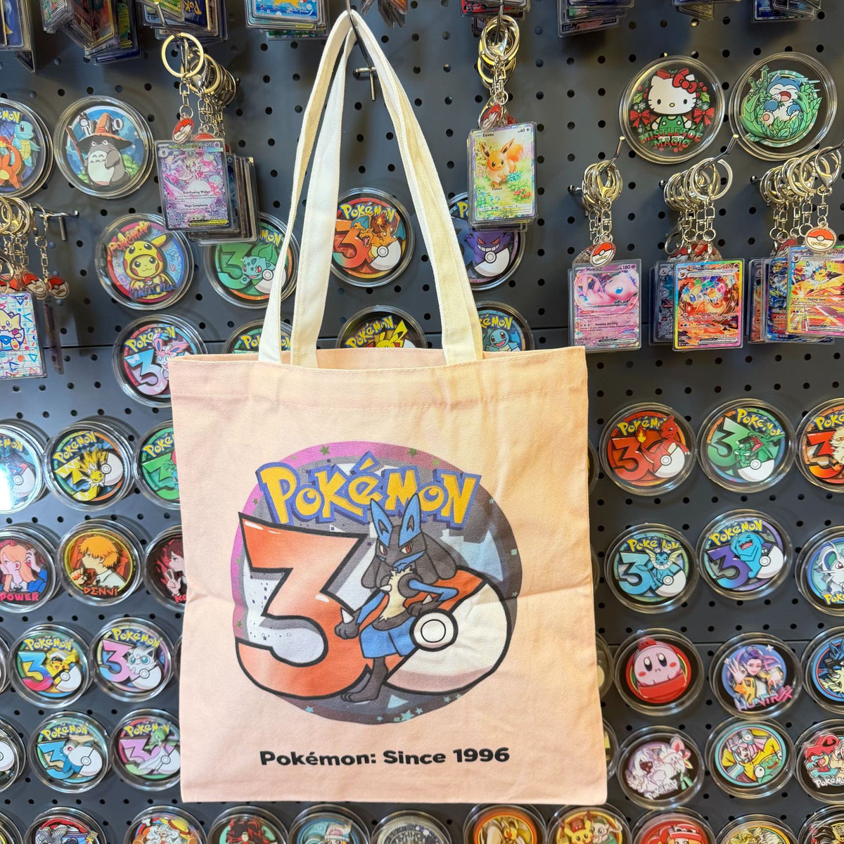 Pikachu 30th Anniversary Canvas Tote Bag | Pokémon Print | 42 Styles - Style 41