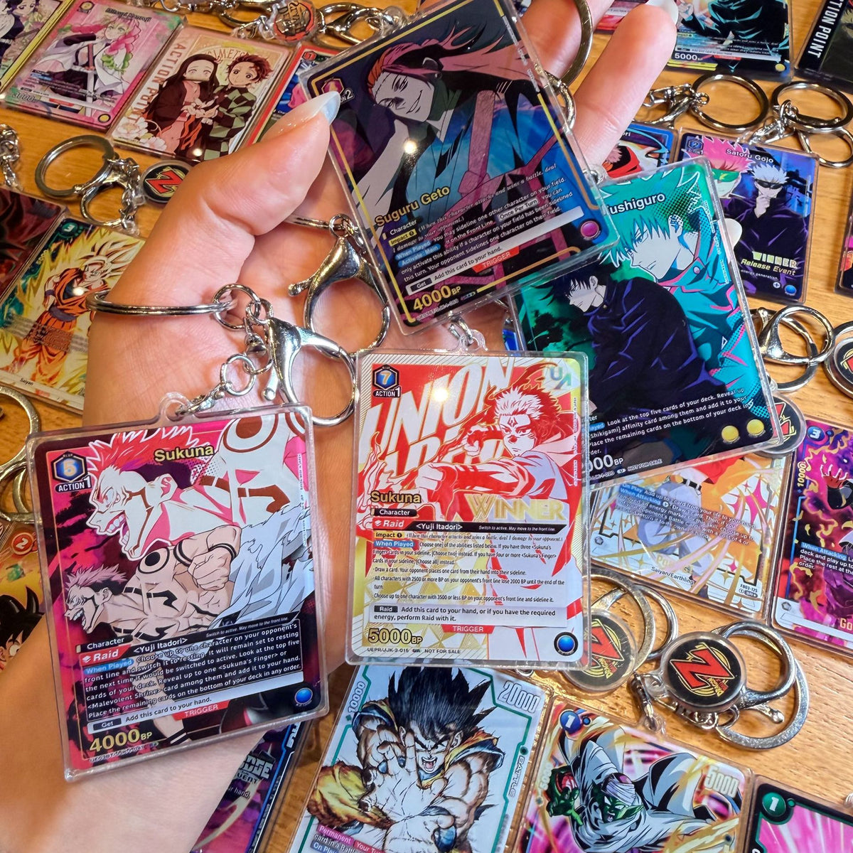 Acrylic Card Keychain | Sorcerer Card Series | 16 Styles