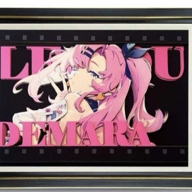 3D Paper Carving Art Print | Anime Wall Decor | 47 Designs - Style 21