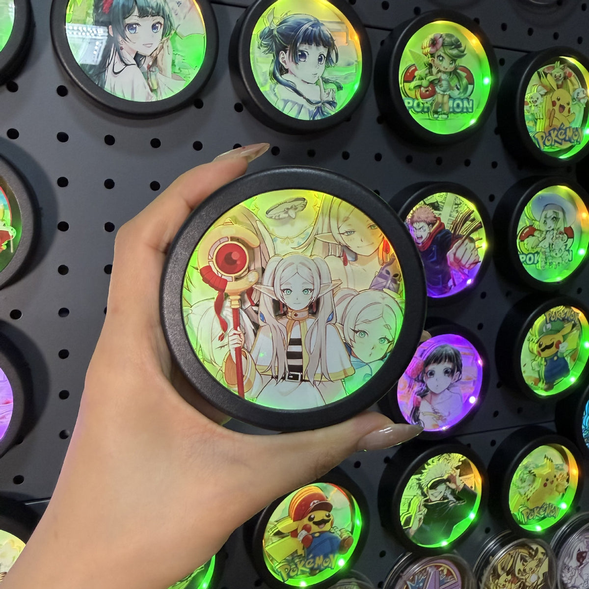 LED Marquee Glow 3D Fridge Magnet | Anime Scene Frames | 23 Styles - Style 03