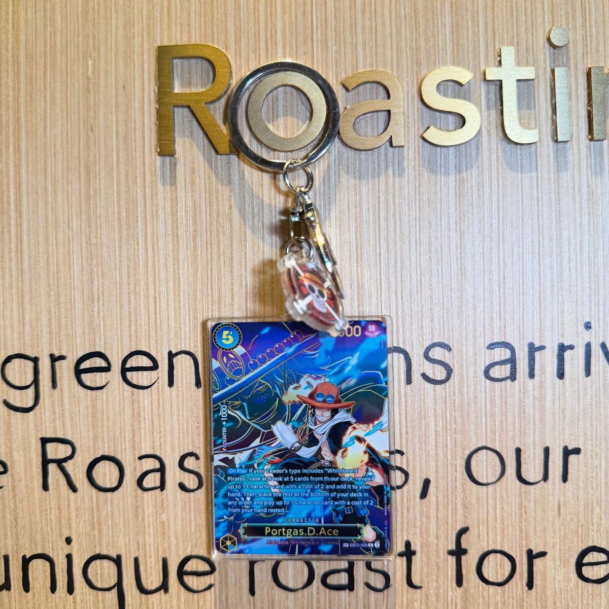 Double-Sided Acrylic Card Keychain | Pirate Card Series Vol.2 | 47 Styles - Style 09
