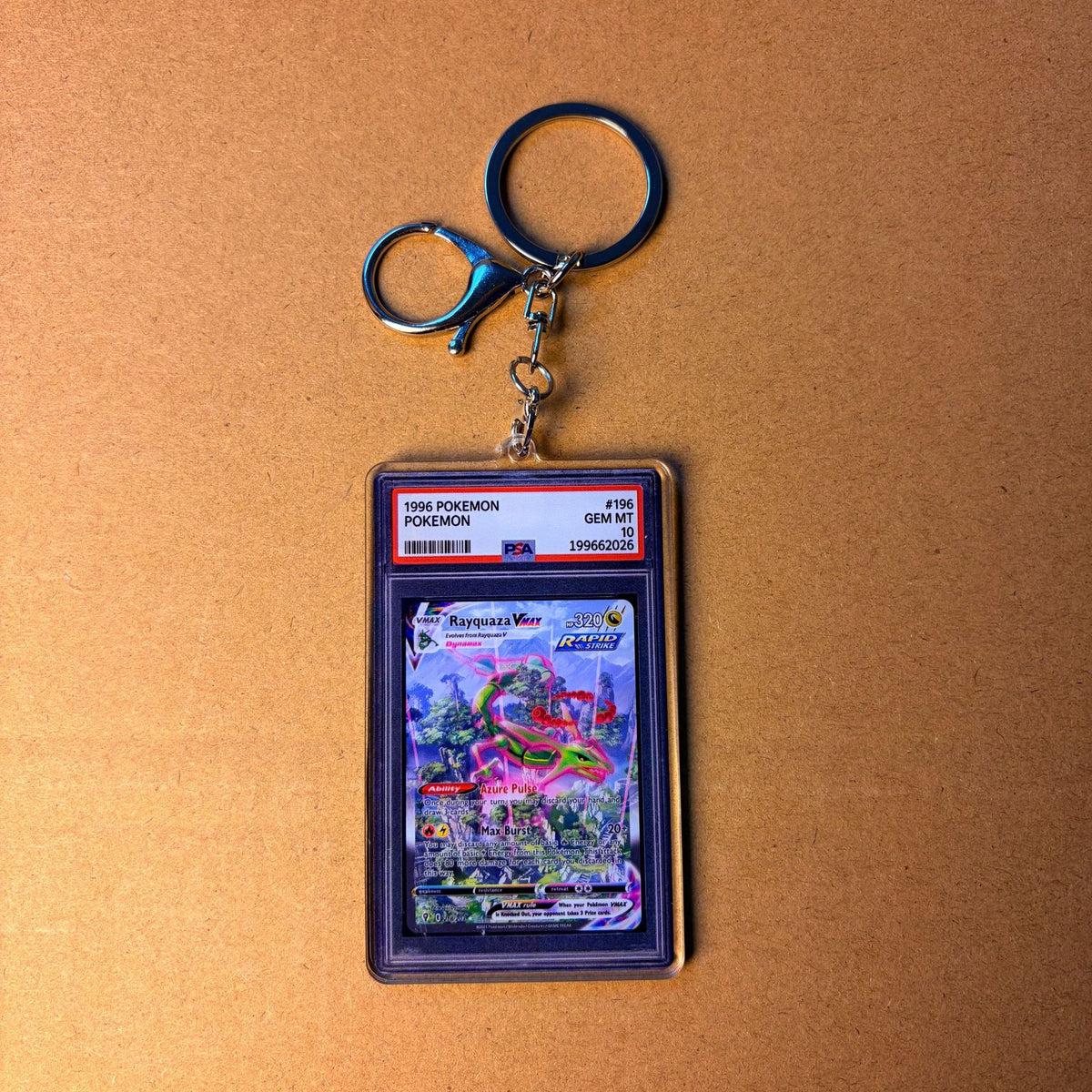 Mini Graded-Slab Card Keychain | Acrylic Collector Slab | 70 Styles - Style 62
