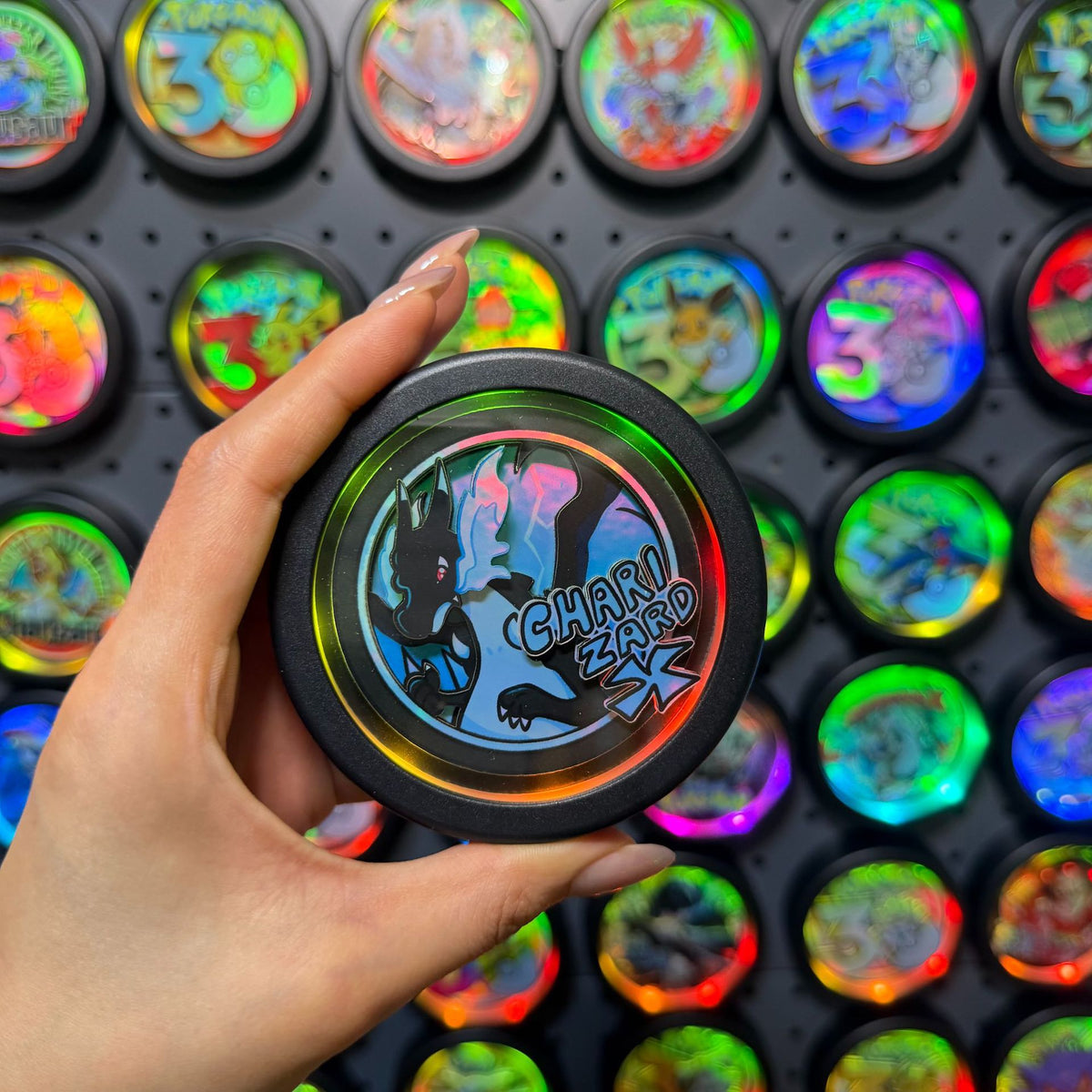 LED Light-Up 3D Paper-Cut Round Fridge Magnet | Creature Collection | 35 Styles - Style 21