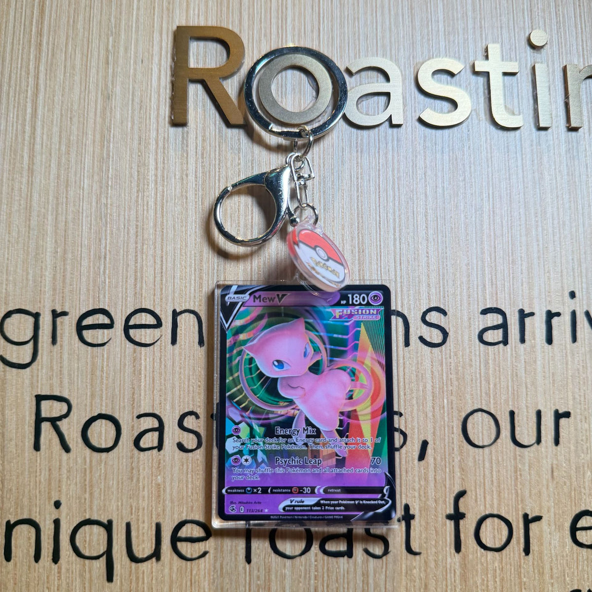 Double-Sided Acrylic Card Keychain | Monster Card Series | 49 Styles - Style 22