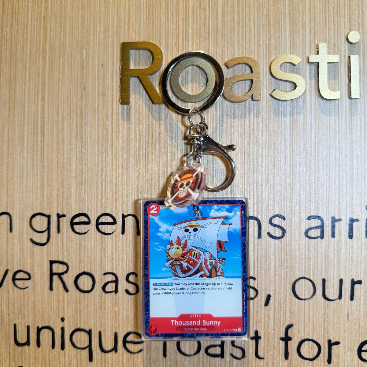 Double-Sided Acrylic Card Keychain | Pirate Card Series Vol.2 | 47 Styles - Style 45