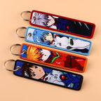 Woven Fabric Keychain | Spy & Mecha Collection | 11 Styles