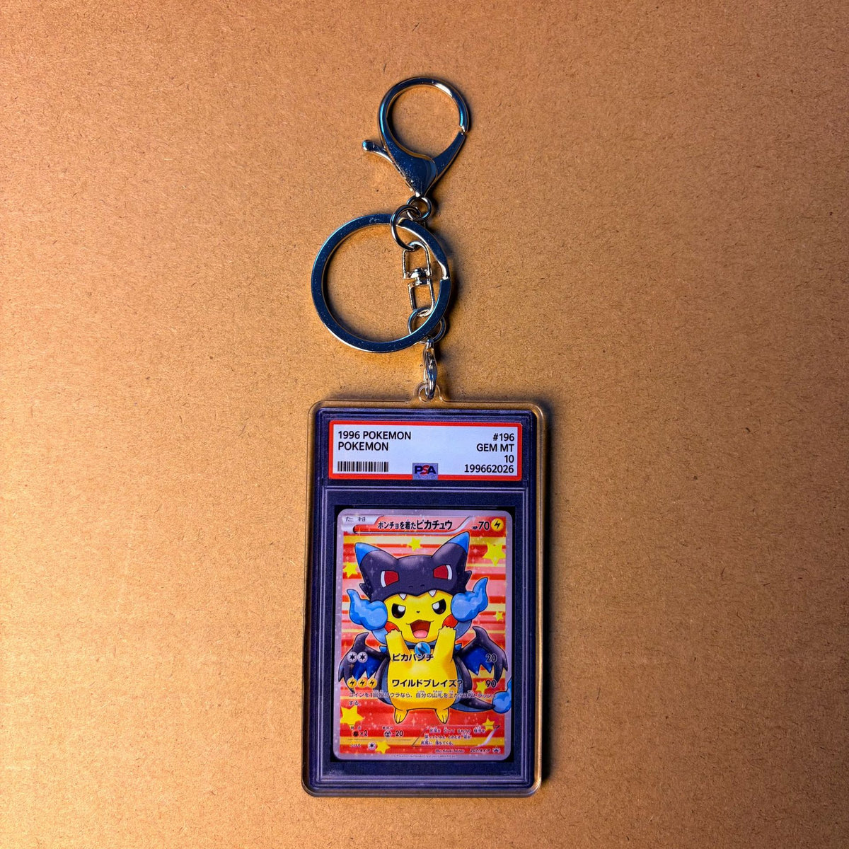 Mini Graded-Slab Card Keychain | Acrylic Collector Slab | 70 Styles - Style 54