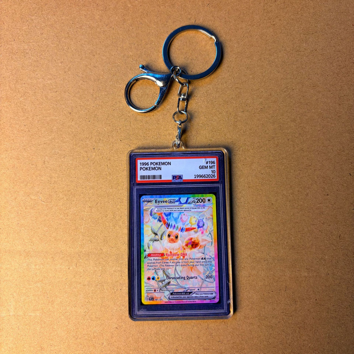 Mini Graded-Slab Card Keychain | Acrylic Collector Slab | 70 Styles - Style 63