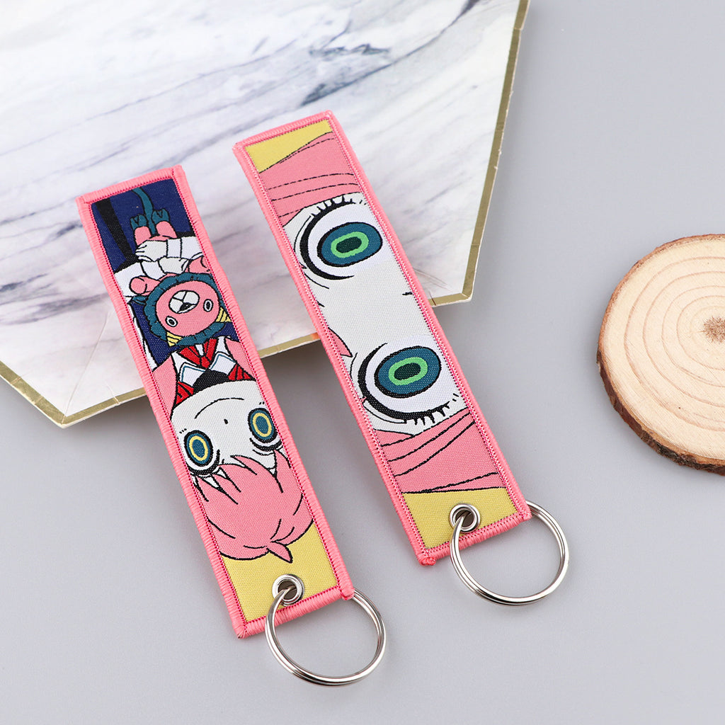 Woven Fabric Keychain | Spy & Mecha Collection | 11 Styles
