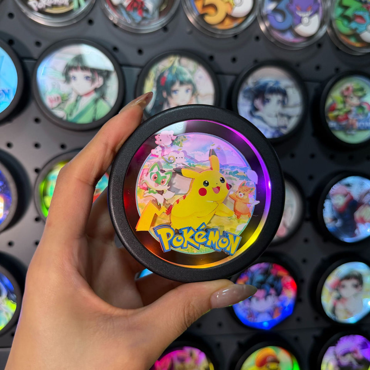LED Marquee Glow 3D Fridge Magnet | Anime Scene Frames | 23 Styles - Style 01
