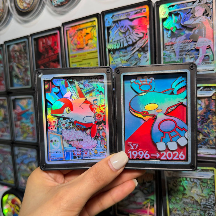 3D Holographic Paper-Cut Fridge Magnet | Anime Card Art | 21 Styles