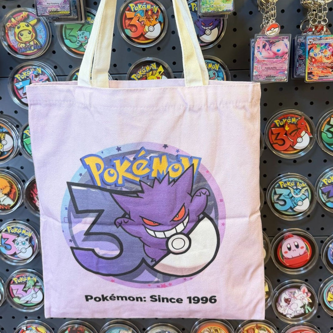 Pikachu 30th Anniversary Canvas Tote Bag | Pokémon Print | 42 Styles