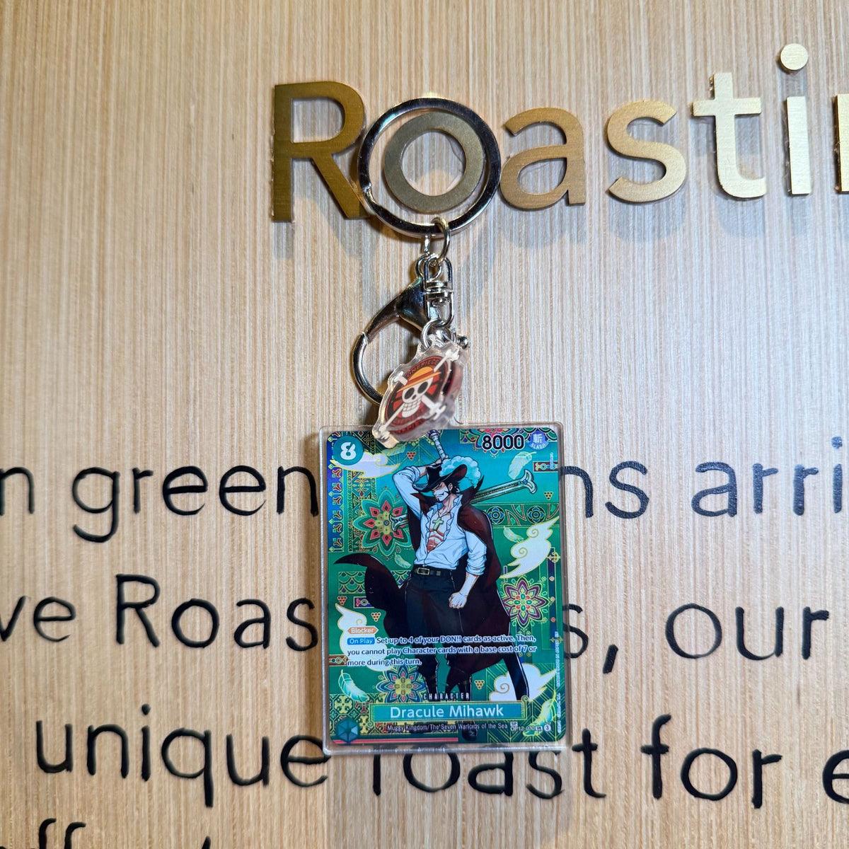 Double-Sided Acrylic Card Keychain | Pirate Card Series Vol.2 | 47 Styles - Style 37