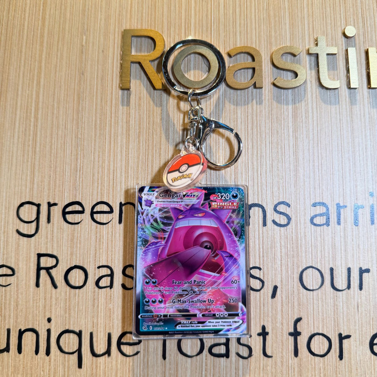 Double-Sided Acrylic Card Keychain | Monster Card Series | 49 Styles - Style 03