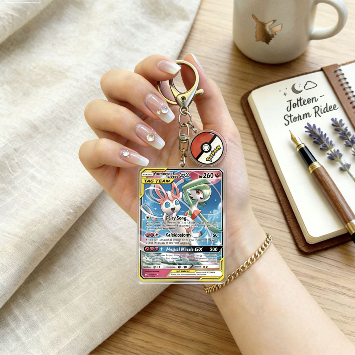 Acrylic Card Keychain | Monster Card Series Vol.3 | 50 Styles - Style 08